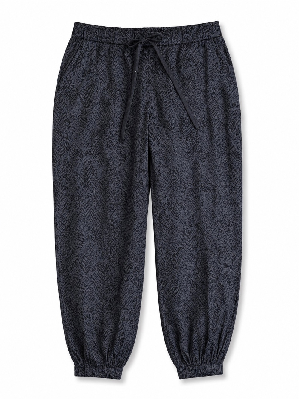 Koch Snake-Print Jogger Pants